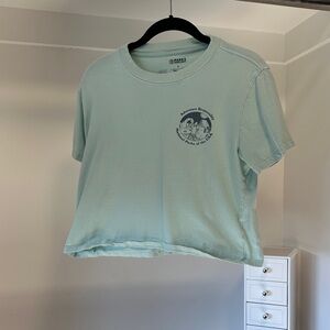 Gildan Parks Project Light Green Cotton T-Shirt